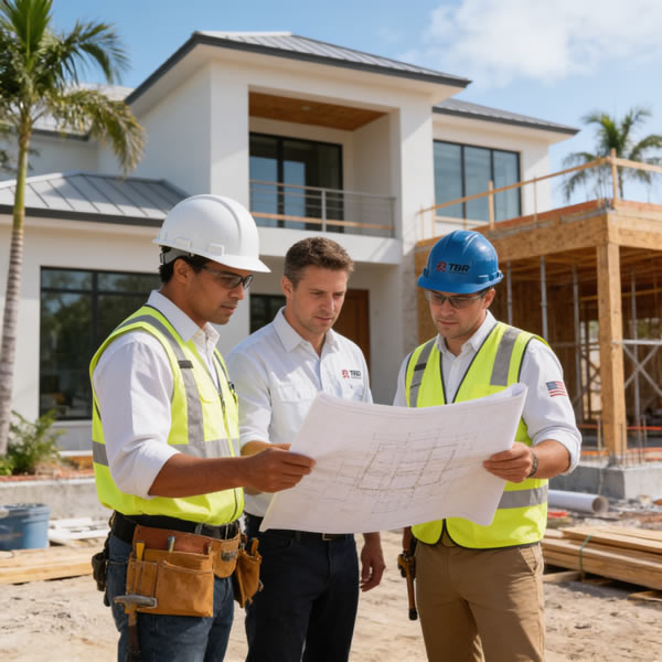 Luxury construction project in Florida