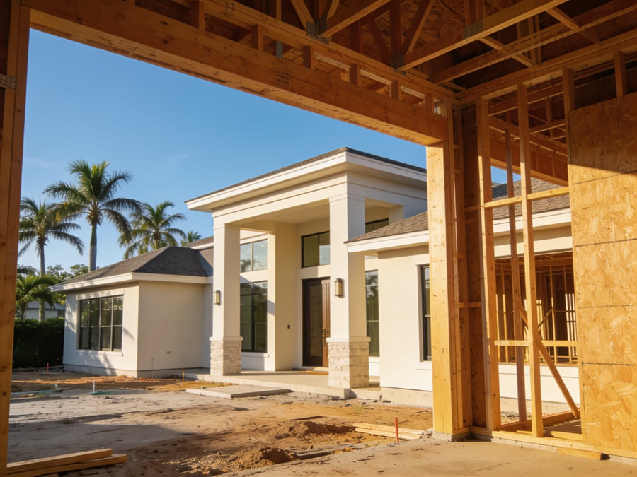 Florida luxury construction project